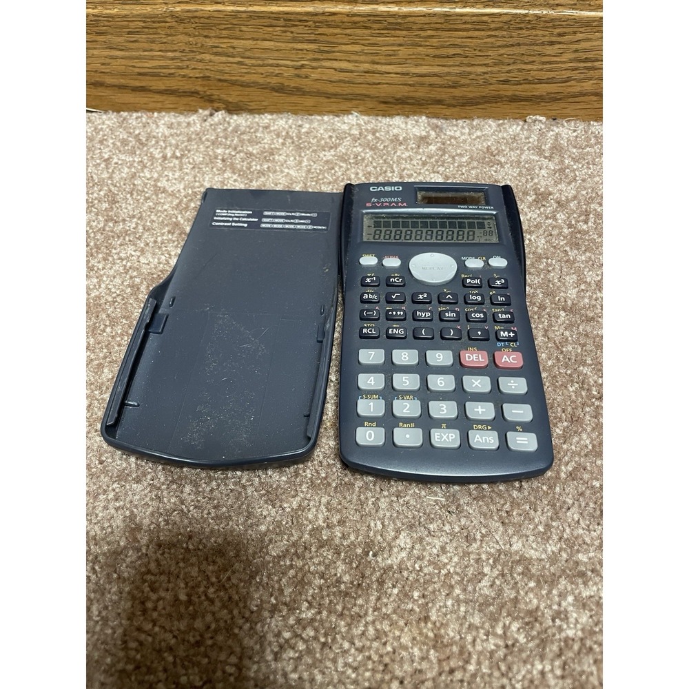 Casio N78 Calculator with Cover‎ Solar & Battery